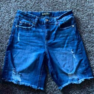 Jean long shorts size 7/27